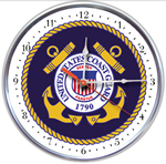 US Coast Guard Collectible Wall Clock